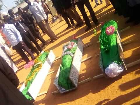  funeral of  4 people killed by police on ashura in bauchi